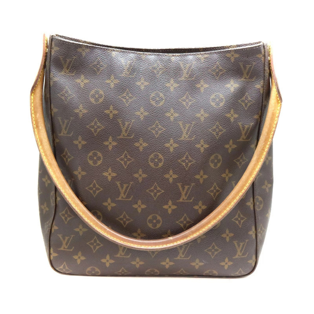 Louis Vuitton Looping Handbag Monogram Brown